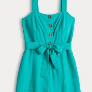 NEW BRAND W/TAGS WOMEN'S NINE WEST BOW FRONT SLEVELESS ROMPER